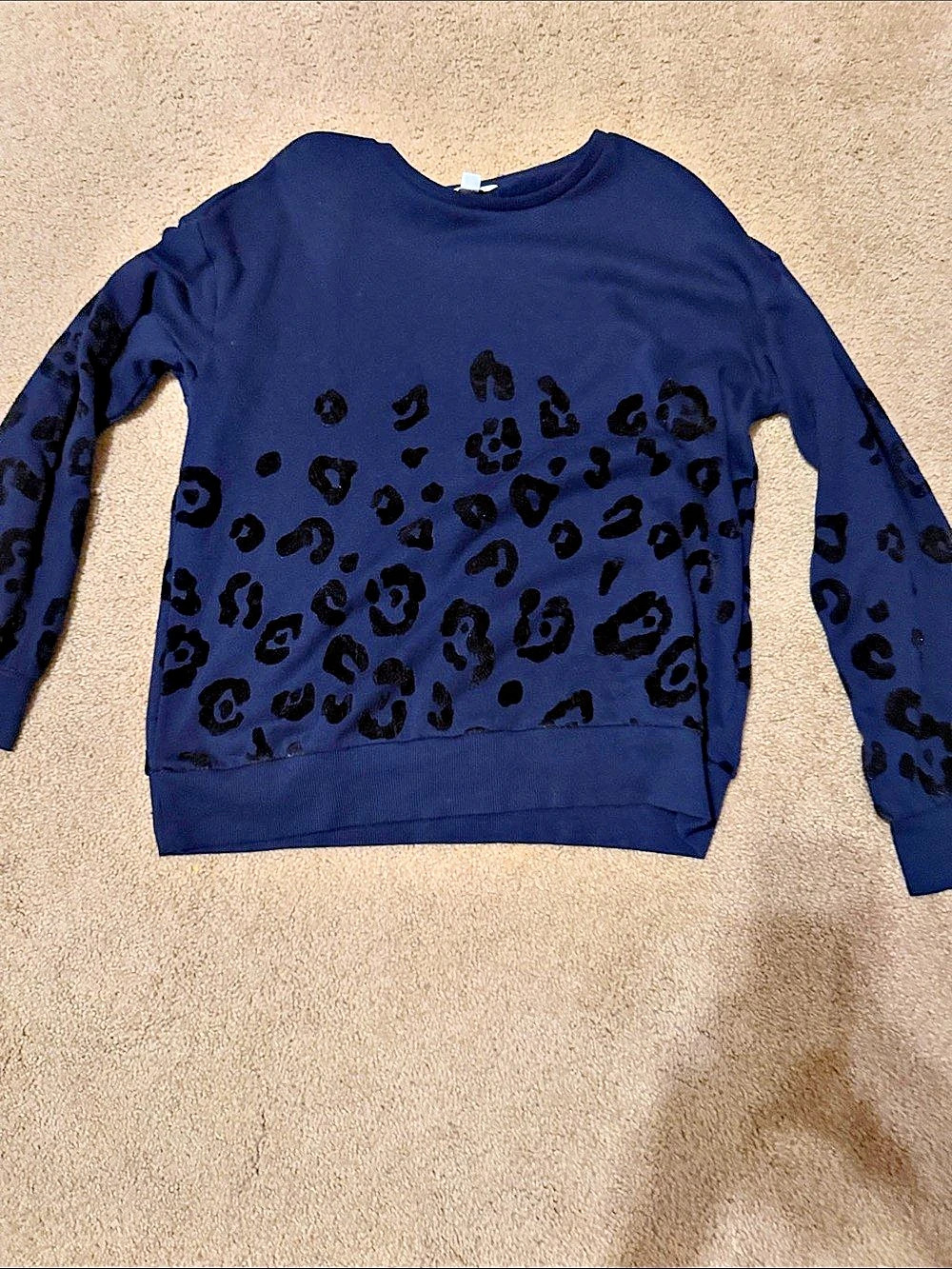 NWOT Crown & Ivy Leopard Print Sweatshirt